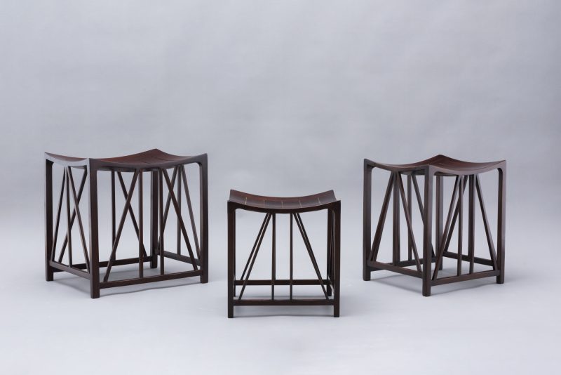 Liberty and Co <span> Tabourets « Thèbes » </span>