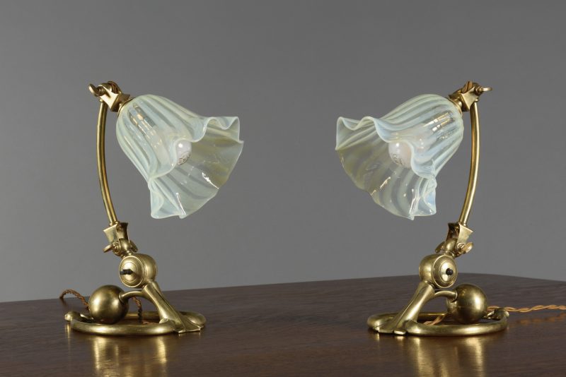 W.A.S Benson <span>Paire de lampes </span>